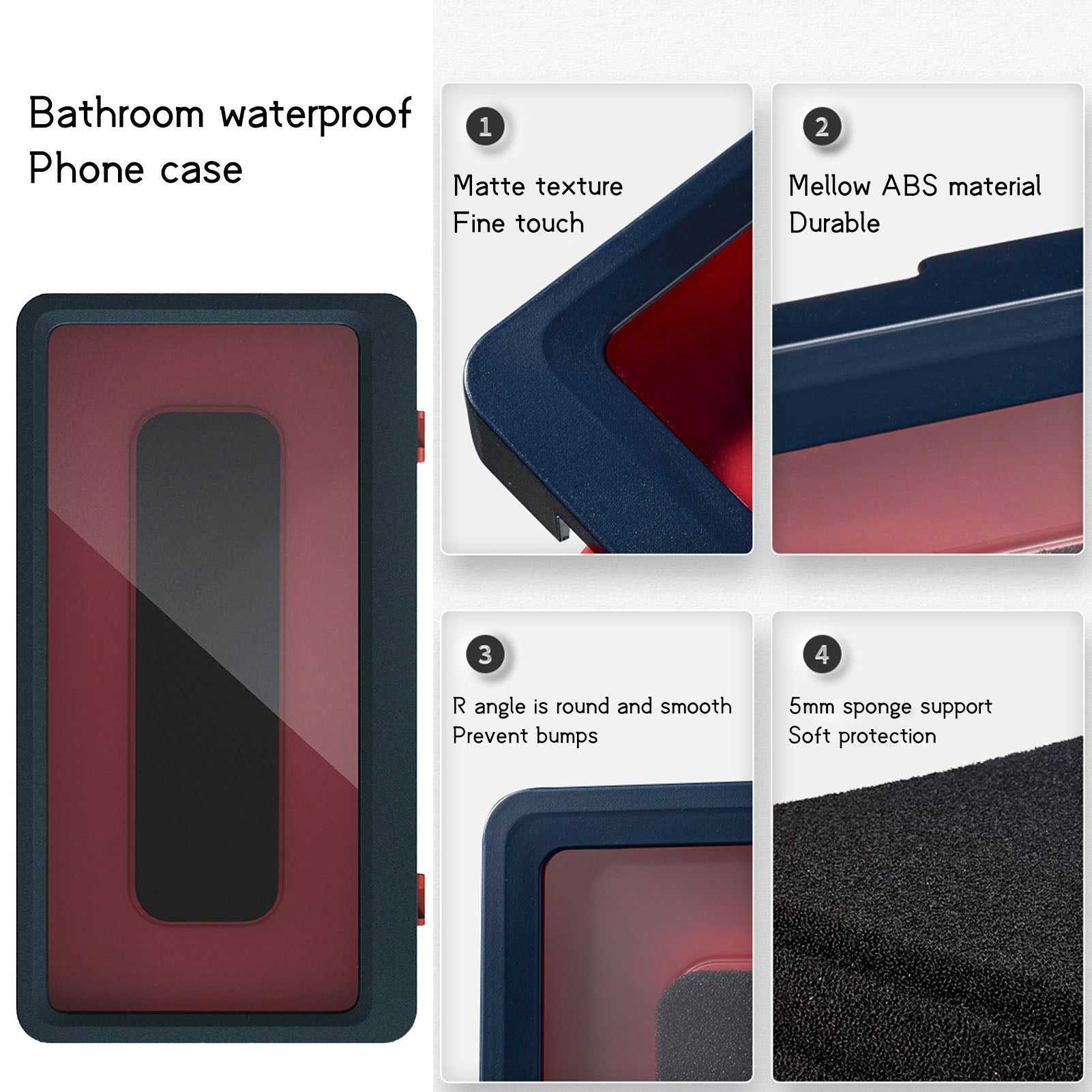 Waterproof Wall Mounted Phone Case | Homespun